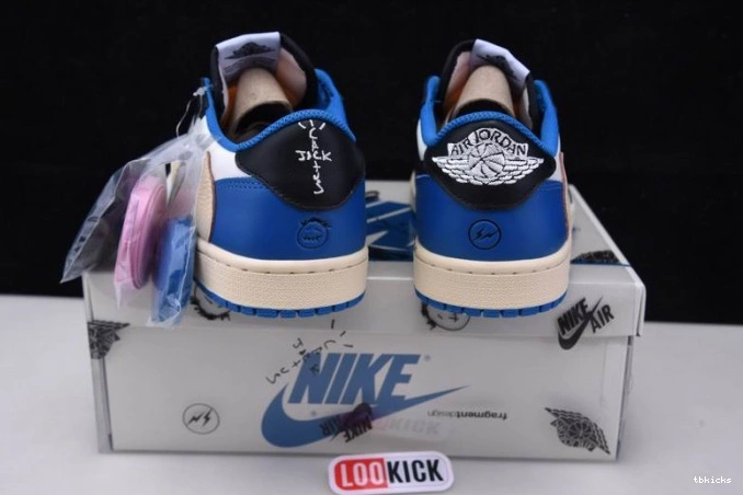 Rep TB x 1 Retro Air x Design Travis DM7866-140 Jordan Scott Fragment Low 0626